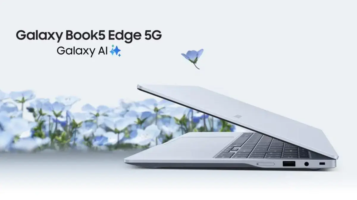 Galaxy Book 5 Edge chega ao mercado com conectividade 5G