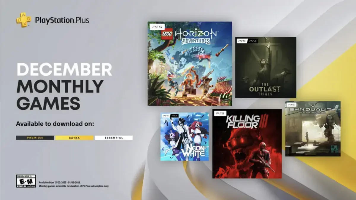 Jogos gratuitos para assinantes PS Plus Essential em dezembro de 2025