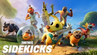 Sidekicks em Fortnite: pets que te acompanham, mas com personalização limitada